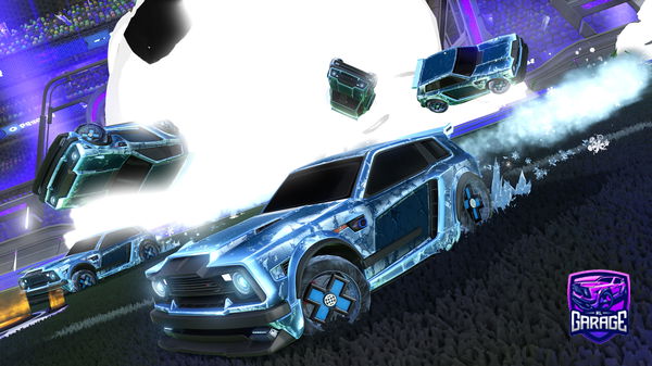 A Rocket League car design from Moster