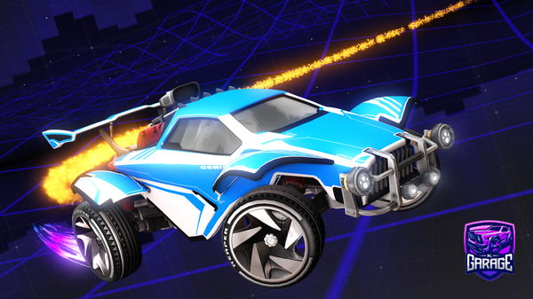 A Rocket League car design from FlickHSG