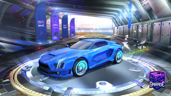 A Rocket League car design from DigTheVest