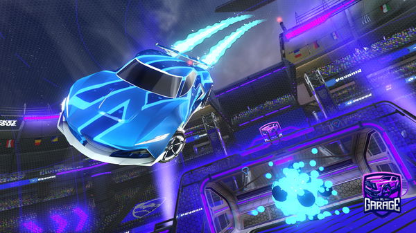 A Rocket League car design from munchy