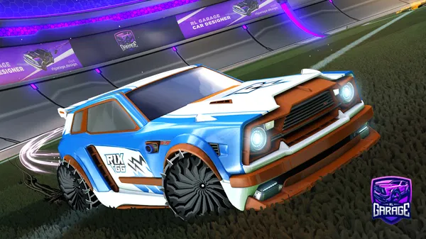 A Rocket League car design from Lux_on_60Fps_h