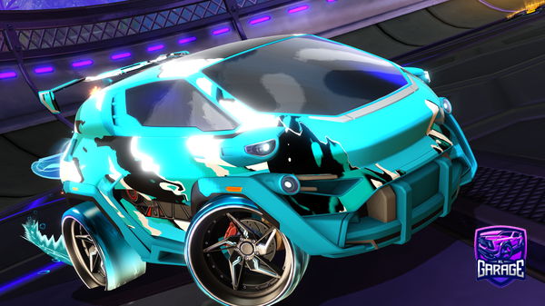 A Rocket League car design from irosario78