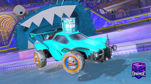 A Rocket League car design from TStriker07