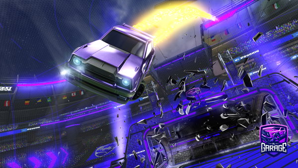 A Rocket League car design from NEO_K1