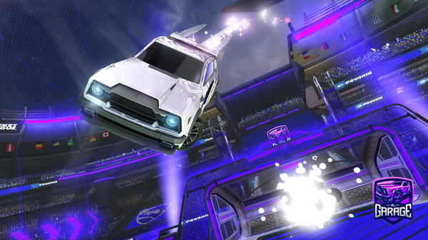 A Rocket League car design from exoduess