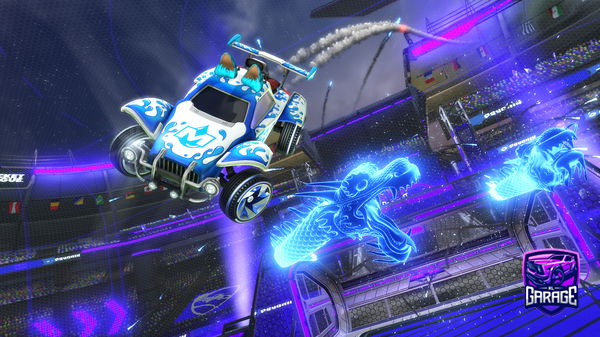 A Rocket League car design from Mrhypermax2