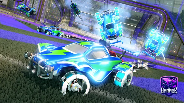 A Rocket League car design from Shooteo2313