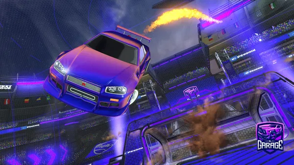 A Rocket League car design from wesley315