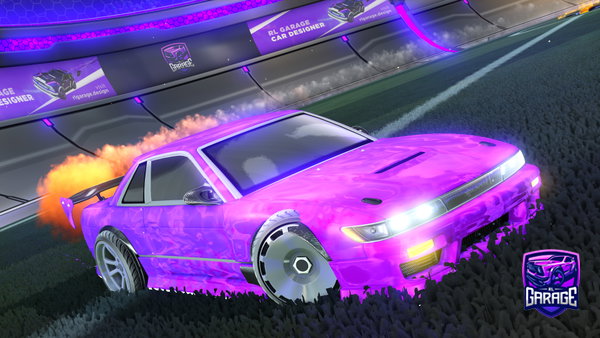 A Rocket League car design from LxL_galaxy