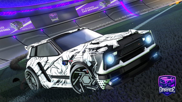 A Rocket League car design from ItzEvan26