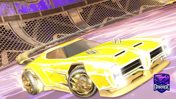 A Rocket League car design from TRA_X