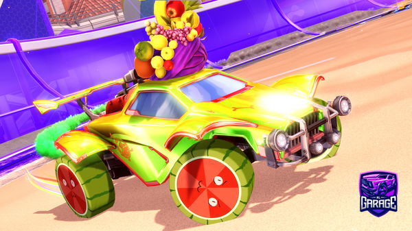 A Rocket League car design from KrsnElite