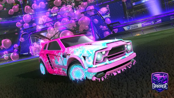 A Rocket League car design from NetfishHun