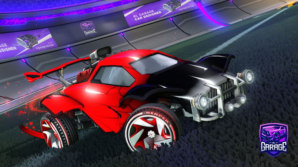 A Rocket League car design from SMX_09