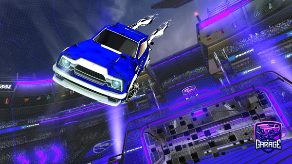 A Rocket League car design from TooperTC