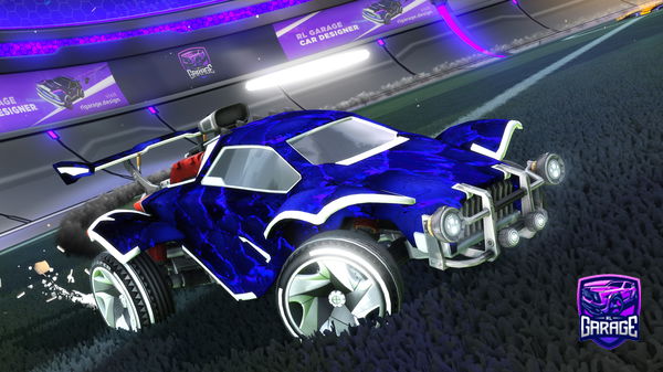 A Rocket League car design from ManosVma