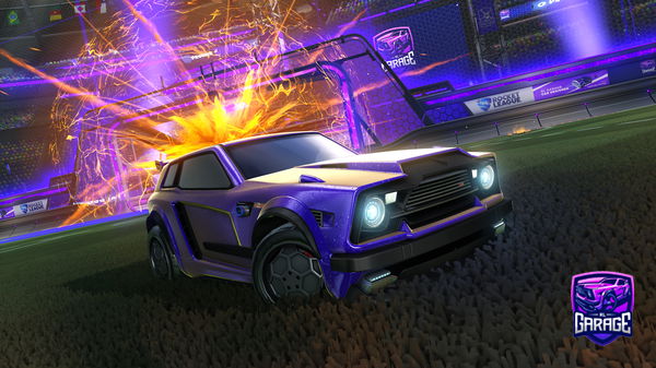 A Rocket League car design from CosmiK19