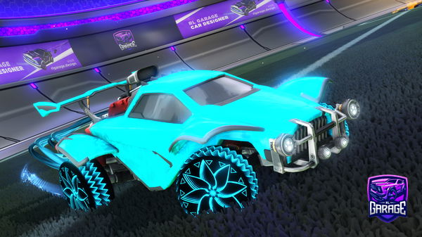 A Rocket League car design from zlewozmywak420