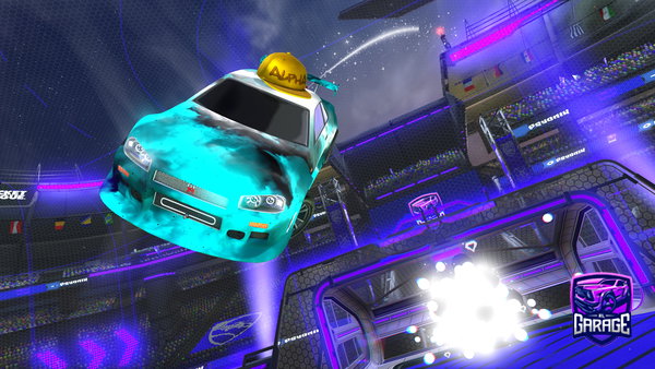 A Rocket League car design from Rl-zombie