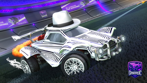 A Rocket League car design from Molerat35