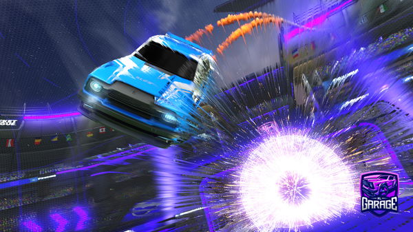 A Rocket League car design from KodeKing1828