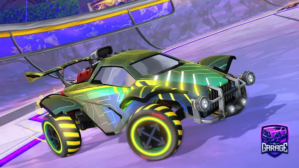 A Rocket League car design from GmFunk