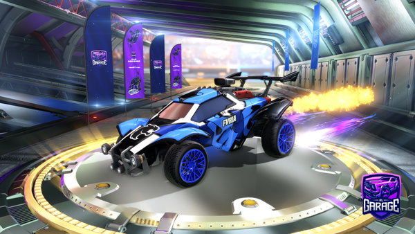 A Rocket League car design from MYST1KALL