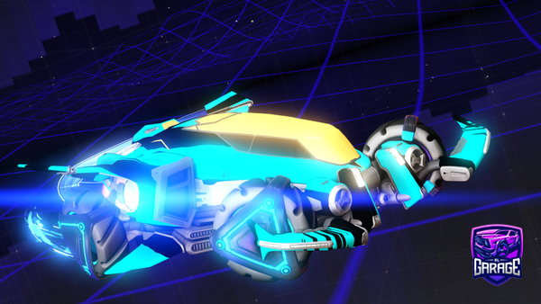 A Rocket League car design from PhoenixUzumaki