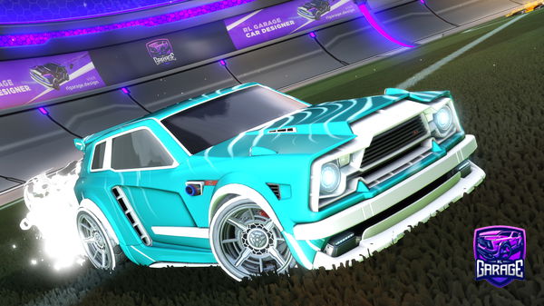 A Rocket League car design from mattqdev