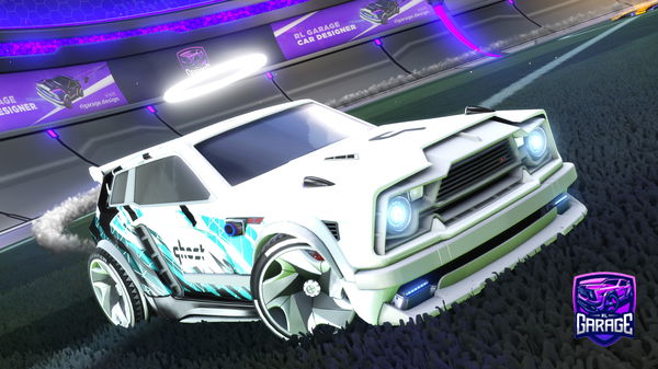 A Rocket League car design from Nobody1