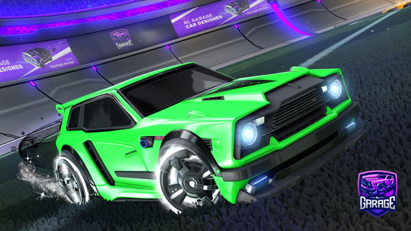 A Rocket League car design from wildfiretooOP