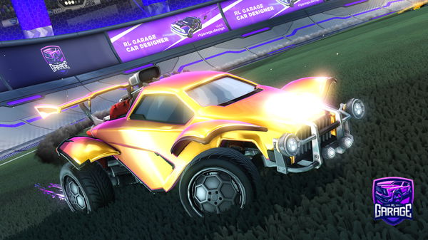 A Rocket League car design from Apexpenguin99