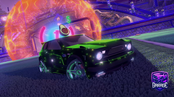 A Rocket League car design from TNTONG