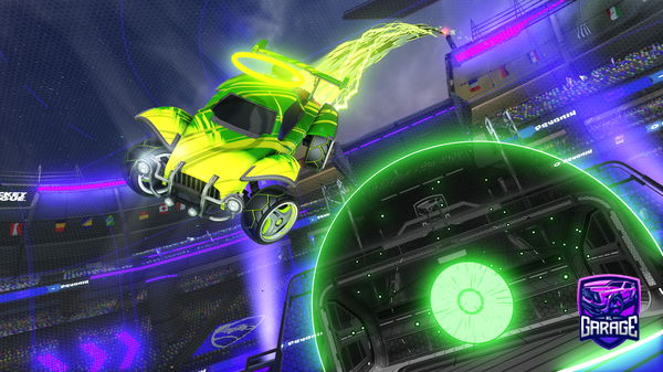 A Rocket League car design from txilted