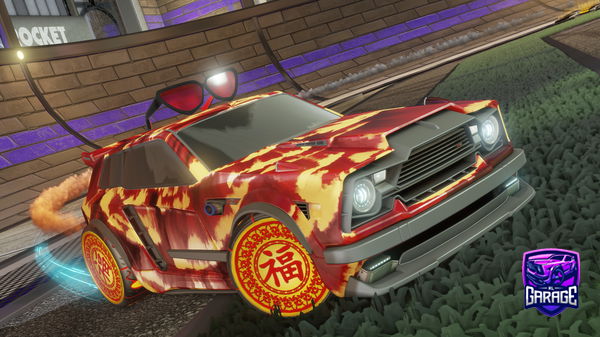 A Rocket League car design from PinguinsDoPapai