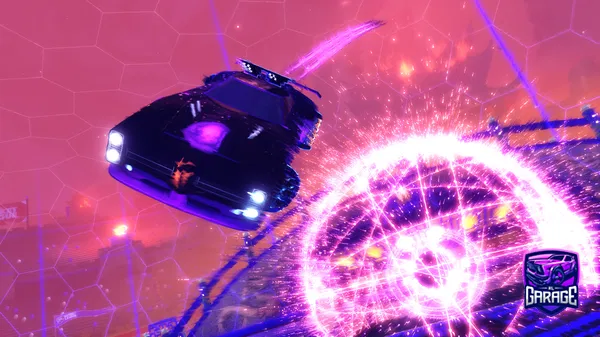 A Rocket League car design from RaptorRLCS