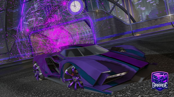 A Rocket League car design from MikeMarshall