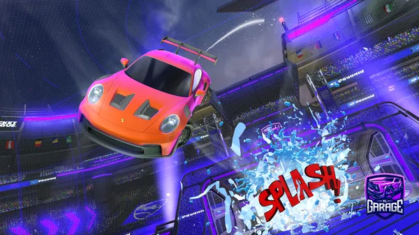 A Rocket League car design from pollofritto200