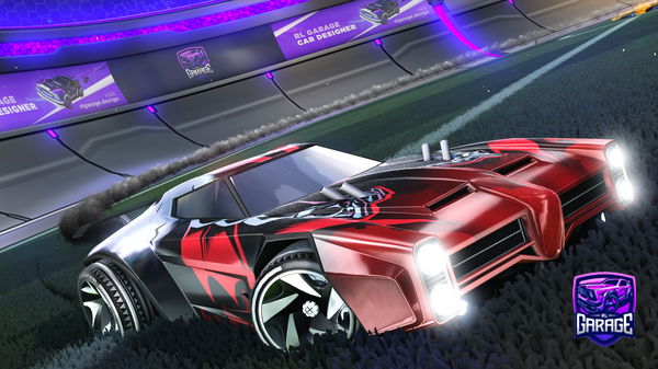 A Rocket League car design from z_rex11