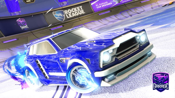 A Rocket League car design from Magic_Gamer92