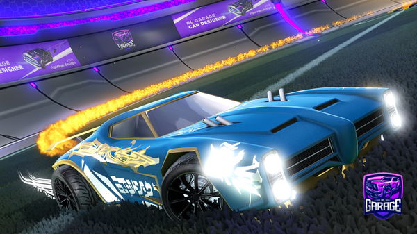 A Rocket League car design from zuhaitz123
