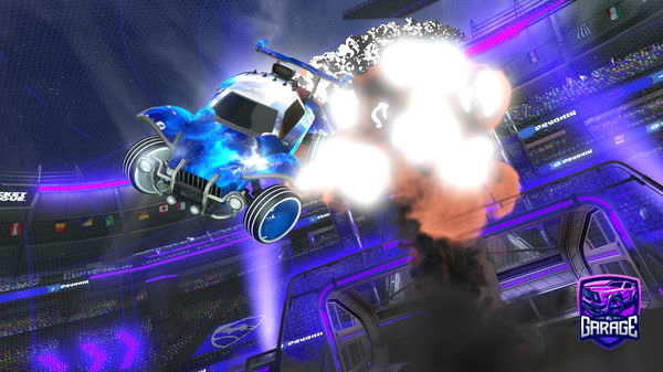 A Rocket League car design from GIAA