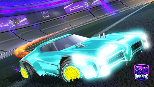 A Rocket League car design from jryales777