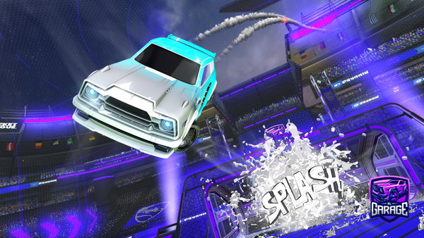 A Rocket League car design from Krupek