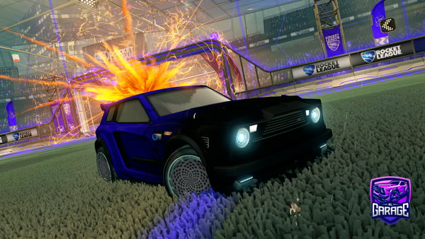 A Rocket League car design from waterGlaciator10