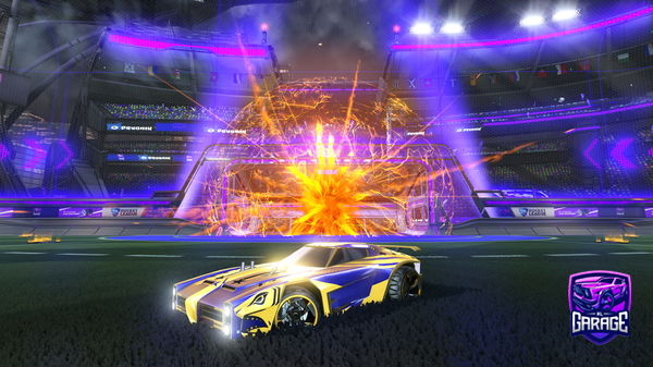 A Rocket League car design from VirogenicFour71