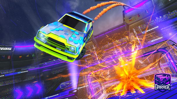 A Rocket League car design from Pericles237371