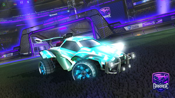 A Rocket League car design from SquirtleTM