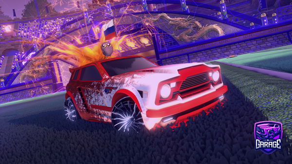 A Rocket League car design from Vladimir11111