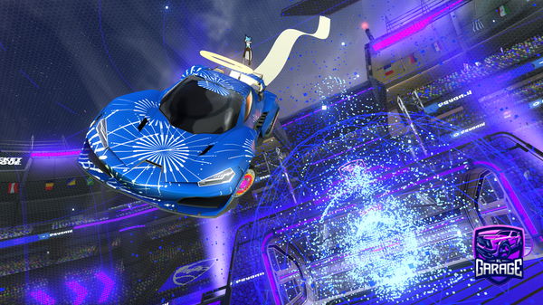 A Rocket League car design from Dimzers